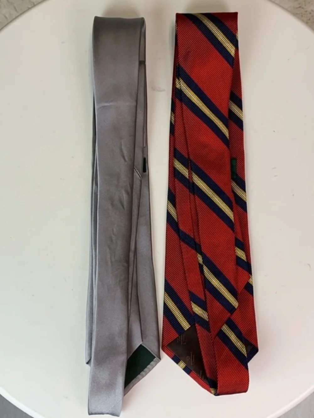 2 Lauren Ralph Lauren Men’s Silk Ties Bundle